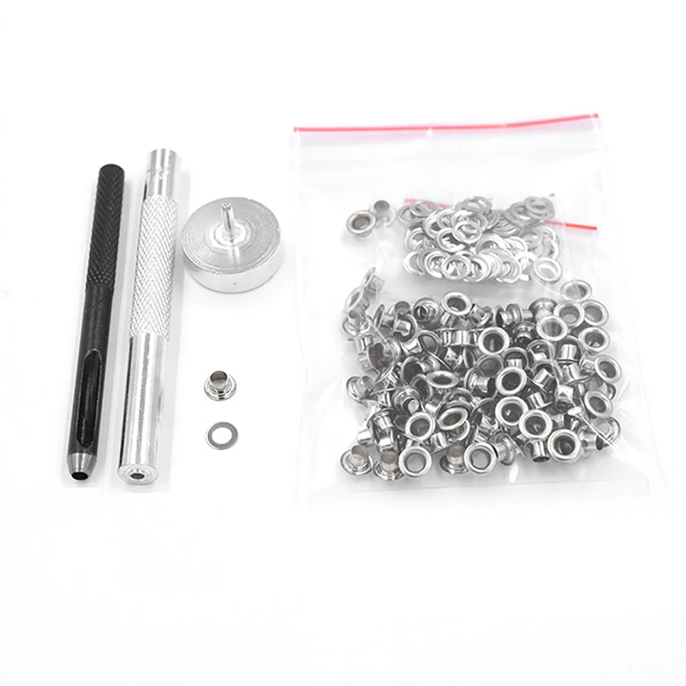 3.5mm-6mm Eyelets Rivets Button Clothing & Accessories Sewing repair Metal pores Eyelets installation tool Dies Eyelet tool