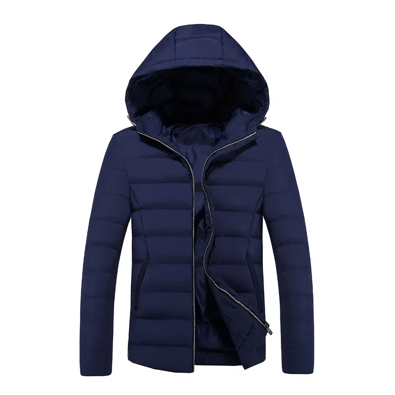 MRMT 2024 Brand New Men's Jackets Thick Warm Overcoat for Male  Imitation Down Cotton-padded Jacket Outer Wear Clothing Garment