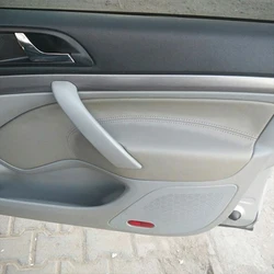 For Skoda Octavia 2007 2008 2009 2010 2011 2012 2013 2014 Front/Rear Pair Car Door Handle Armrest Panel Microfiber Leather Cover