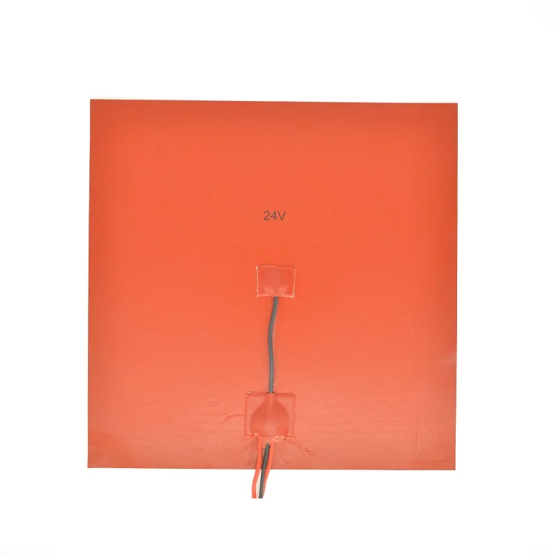 

24V 350W 300mm Silicone Rubber Heater Pad With 3M Tape