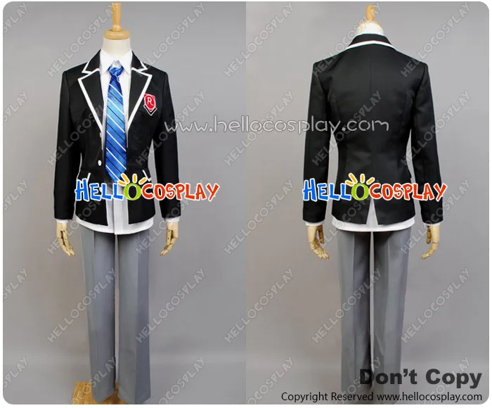 

Date A Live Cosplay Shido Itsuka Costume School Boy Uniform H008