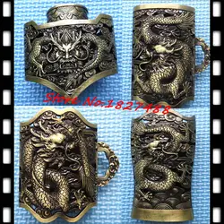 Set Dragon Theme Chinese KungFu/TaiChi Dao Sword DIY Fitting High-Grade Kirsite Han Jian Accessory Nice Metal Crafts