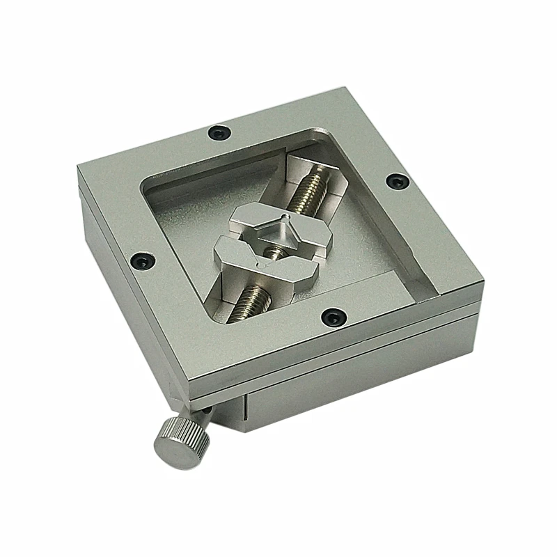 BGA Rework Machine Accessory 90MM Silver BGA Reballing Station Stencils Template Holder Foxture Jig for BGA Reballing