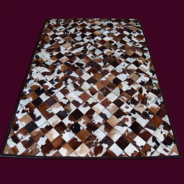 

2018 free shipping 1 square meter 100% natural hand made cow leather industrial rubber floor mat