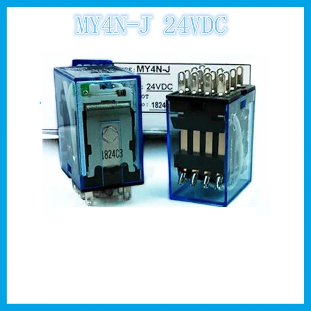 MY4NJ MY4N-J DC24V 3A OMRON  relay four open four closed 14 needle electronic component  solid state relays