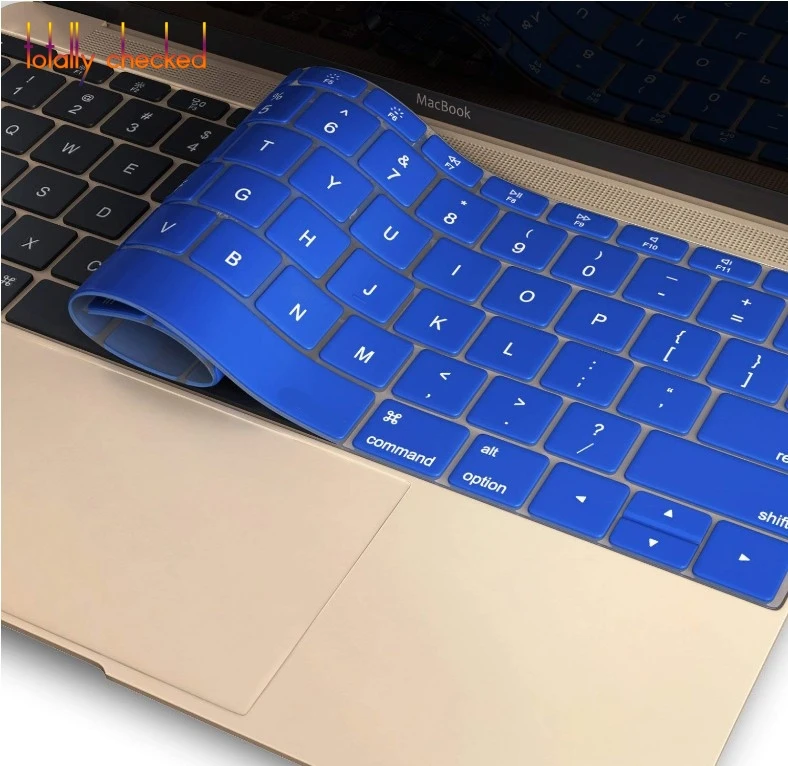 For Apple Macbook 12 Keyboard Cover Silicone Skin US version 2015 New For Macbook Retina 12