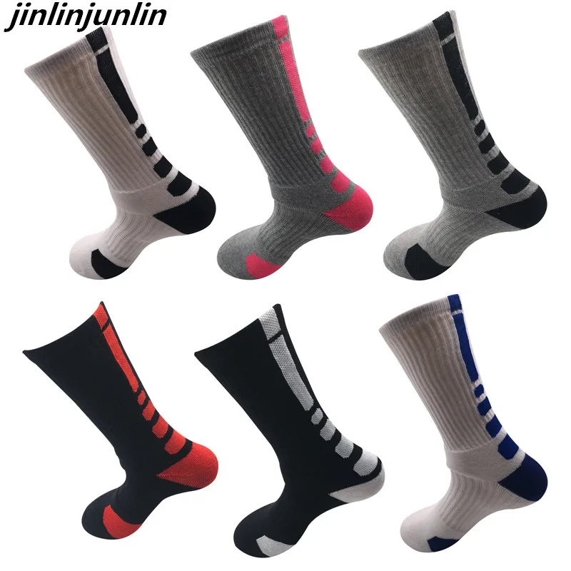 Professional socks thickened towel at the end of socks men's elite socks long tube socks high protective socks