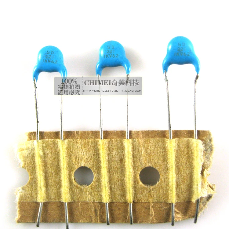 

Ceramic capacitors 1KV 221 capacitor commonly used in high-stability oscillation circuit