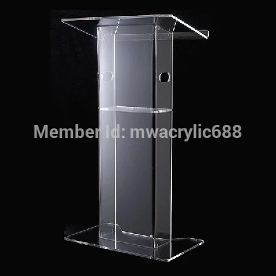 High Quality Cheap Clear Acrylic Lectern