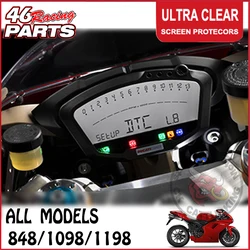 For Ducati 848 1098 1198 2007 2008 2009 2010 2011 2012 Motorcycle Accessories Cluster Scratch/Screen Protection Film Protector