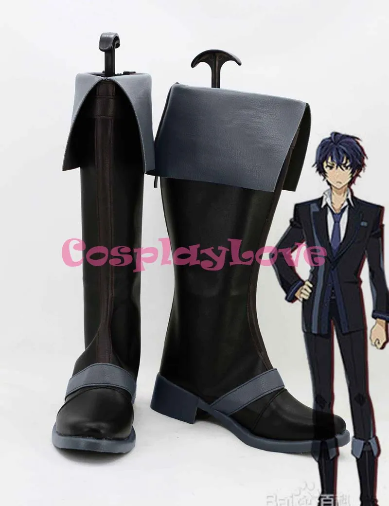 

Black Bullet Rentaro Satomi Cosplay Shoes Boots Hand Made Custom-made For Halloween Christmas CosplayLove