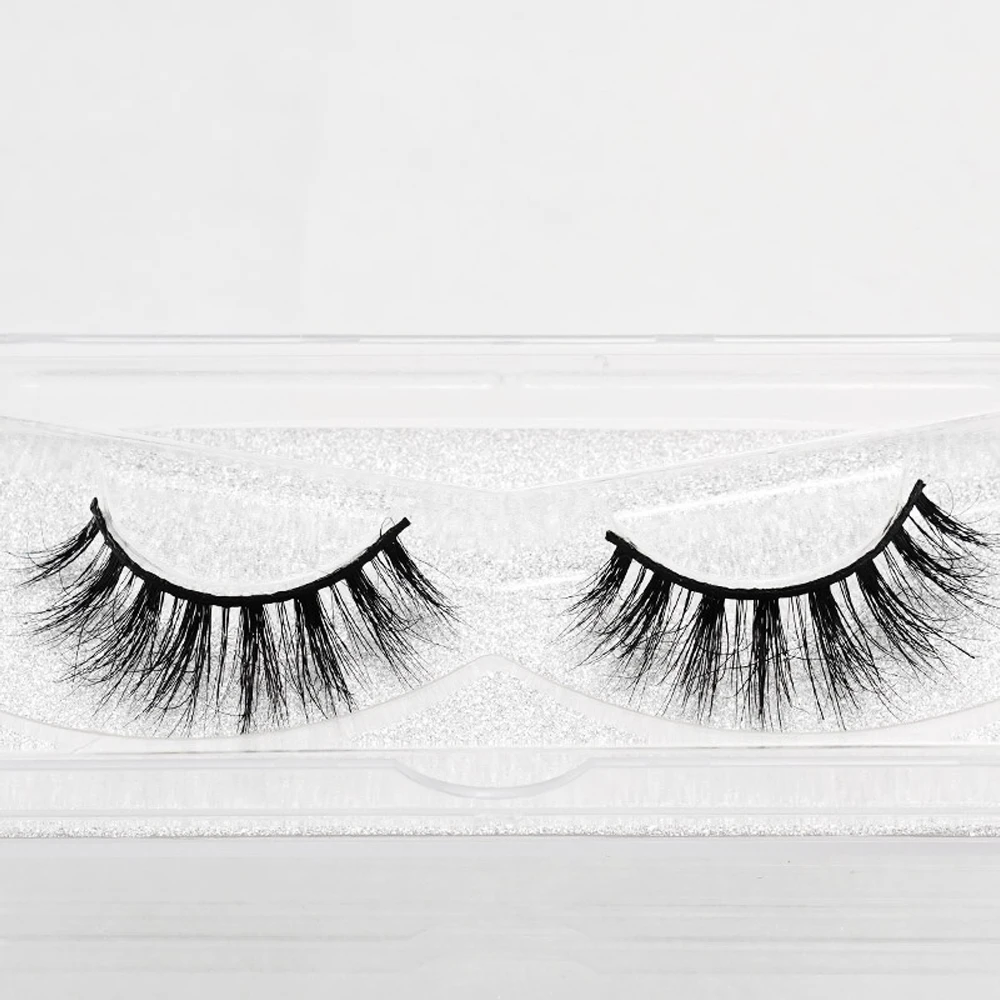 SOQOZ Mink Eyelashes 3D Mink Lashes High Volume Eyelash Extension False Eyelashes Natural Lightweight Eye Lashes M033-M047