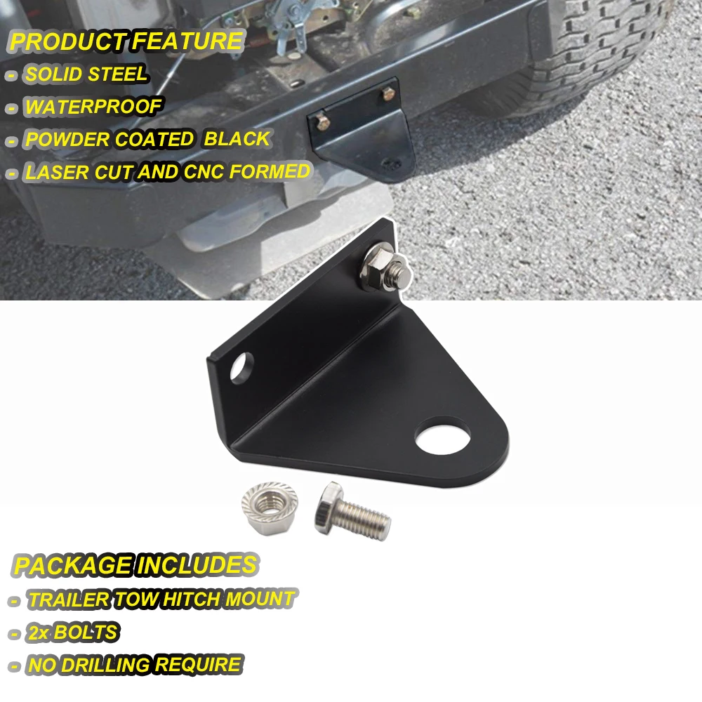 Universal Heavy Zero Turn Mower Trailer Tow Hitch 3\