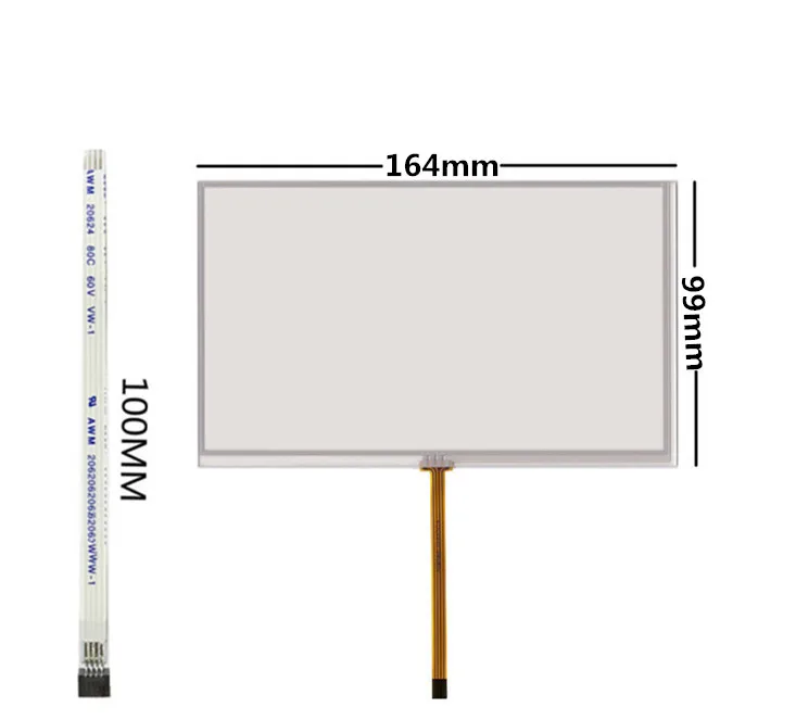 

7 Inch AT070TN92 AT070TN90 AT070TN93 AT070TN94 HSD070IDW1-D00 A20 A21 Resistance Digitizer Screen Touch Screen Panel