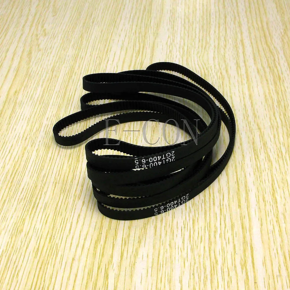 

5pcs/lot 400-GT2 loop timing belt width 6mm GT2 belt Rubber Fiberglass inner length 400mm 200 Teeth for 3D Printer