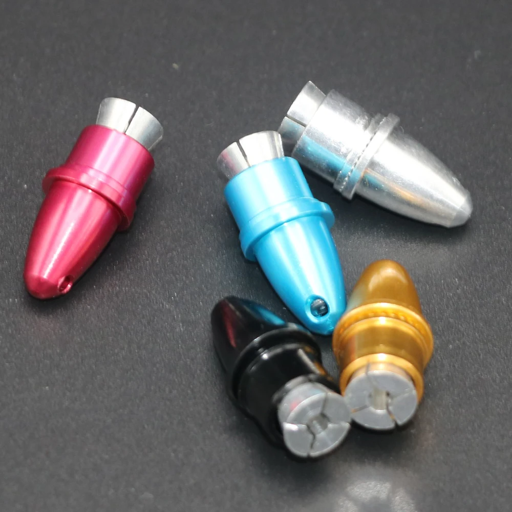 5pcs 3.17mm RC supporto adattatore elica proiettile in alluminio per RC Brushless Motor Prop Dropship