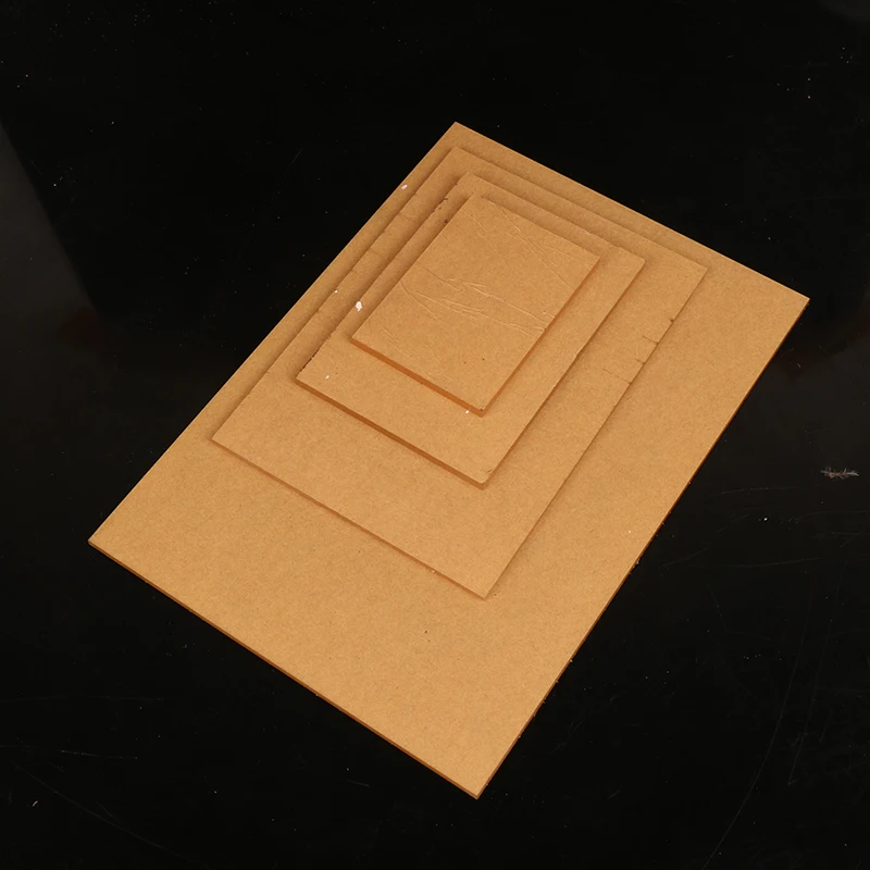 Lámina acrílica transparente para manualidades, tablero de plástico personalizado de plexiglás, 1mm, A5, A6, A7, A8