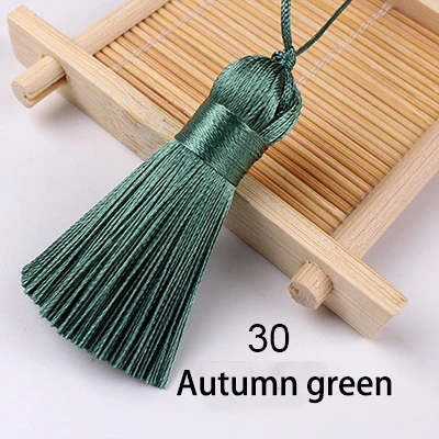 5 Stück/Set 5cm Quasten Hängende Seidenquasten Fransen zum Nähen Zierquasten Schlüsselanhänger DIY Dekorative Vorhang-Accessoires – Detail 20