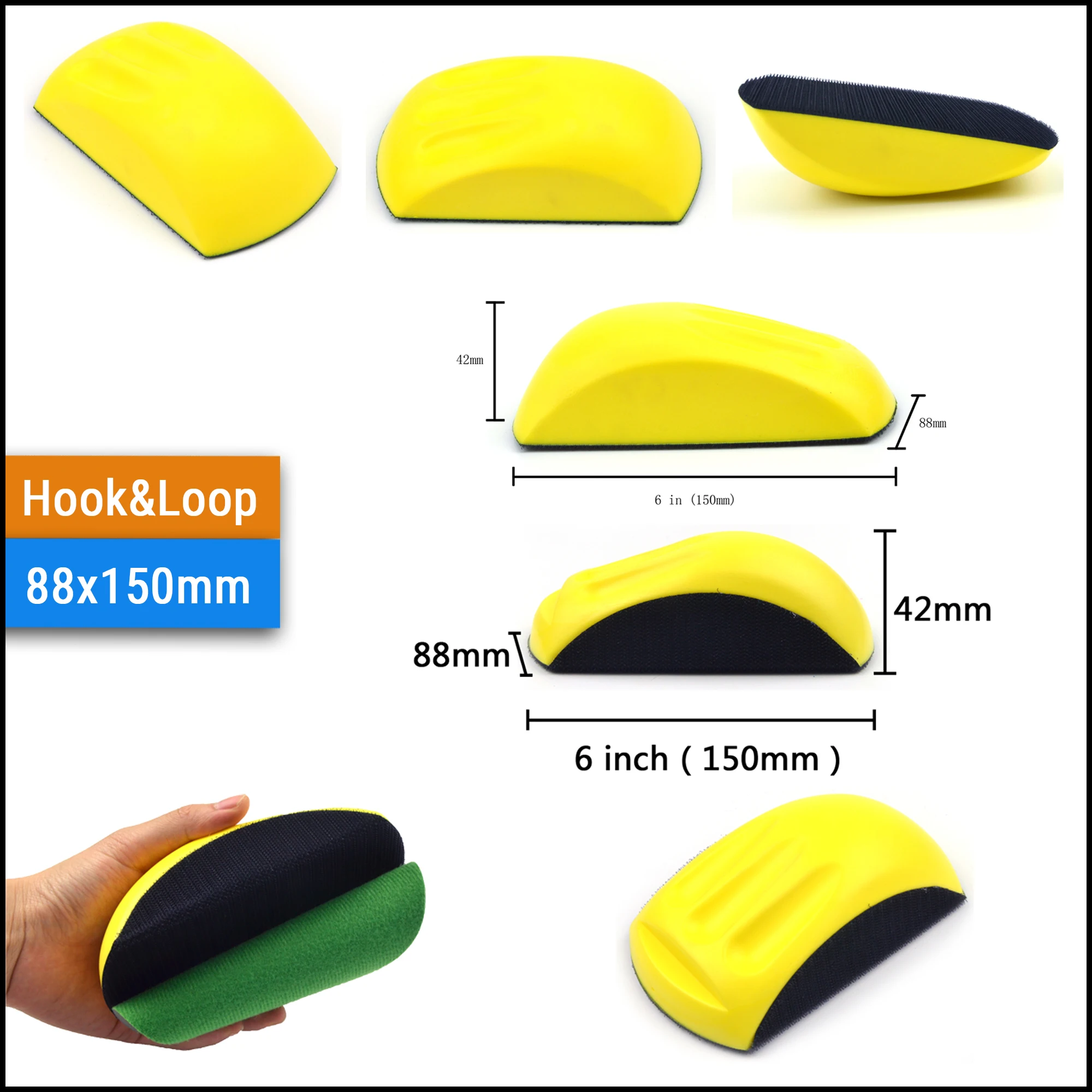 1/1. 2/1. 5 zoll Alle Arten Zurück-up Schleifen Pads für Schleif Schleifpapier Schleif Scheiben für Holzbearbeitung Kleine Bereich Polieren