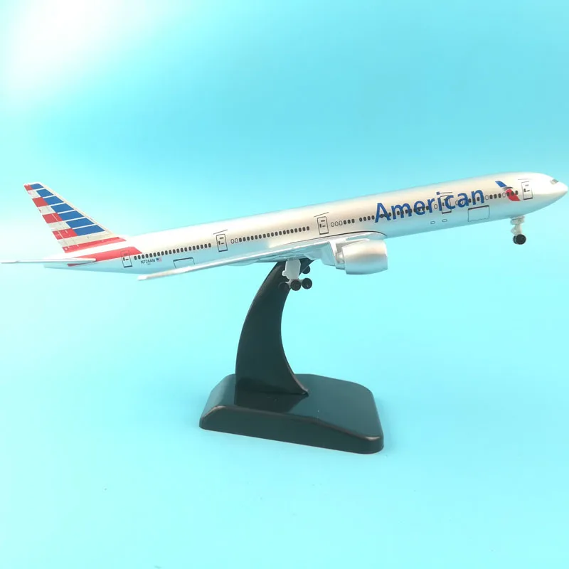 

Модель самолета JASON TUTU, американский Боинг B777, модель самолета 1:200, литая металлическая игрушка, 20 см