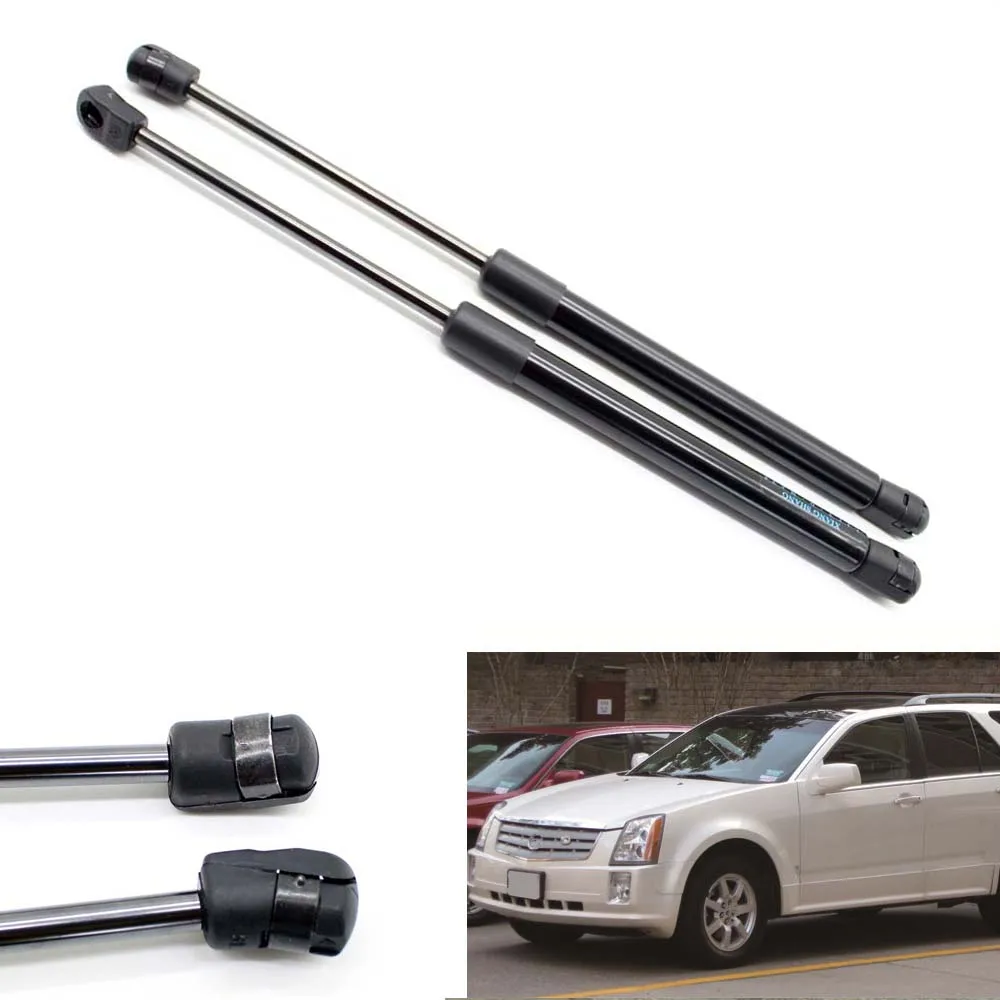 

2PCS Truck Hood Bonnet Lift Supports Shock Car Gas Struts Props for Cadillac SRX Sport Utility 2004-007 2008 2009 25.04 inch