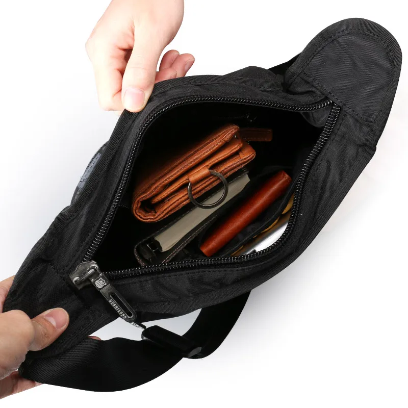 Imagem -06 - Bolsa Tiracolo Multifunções para Homens Pano Oxford Lazer Bolsa Mensageiro de Viagem Casual Kit de Ferramentas Moda 2023