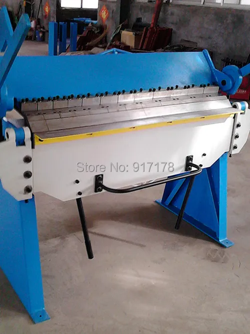 1220*2.5mm hand brake sheet metal brakes bending machine pan and box folding machinery tools