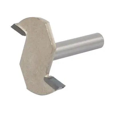 1/4-inch Shank 1/8-inch Cutting Depth 2-Flute T-Slot Undercut Router Bit Cutter