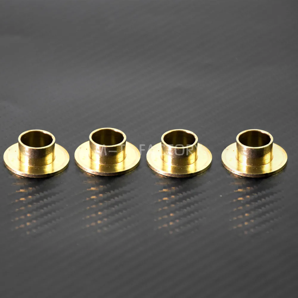 Motorcycle CNC Pedal Shift Brake Lever Bushings Brass Alloy 4PCS Bronze For Victory Vision Magnum Country 1996-2015 2016 2017