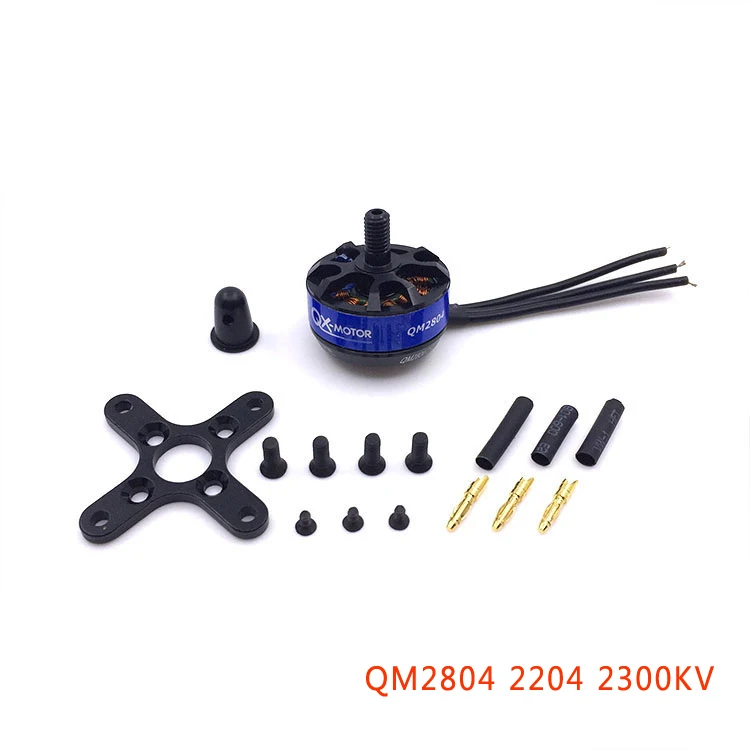 

QX-Motor QM2804 2204 2300KV CW / CCW Thread Brushless Motor for QAV250 H250 260 280 RC Quadcopter Drone