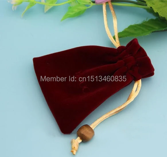 

100pcs/lot HIgh quality velvet jewelry bag/pouch for accessories/gift/earing,Size can be customized,Various colors,wholesale