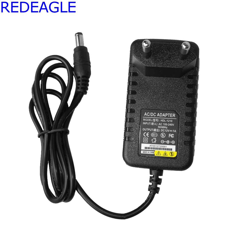 REDEAGLE Adjustable CCTV Microphone Sound Audio Pick Up Device with 12V 1A Power Adapter + 5M 10M RCA Cable