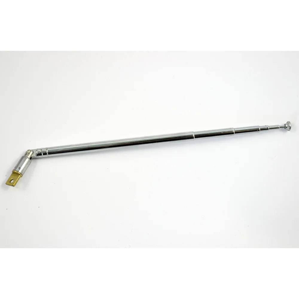 新しい交換用伸縮アンテナ49cm 19.3 "6セクション,航空テレビ用