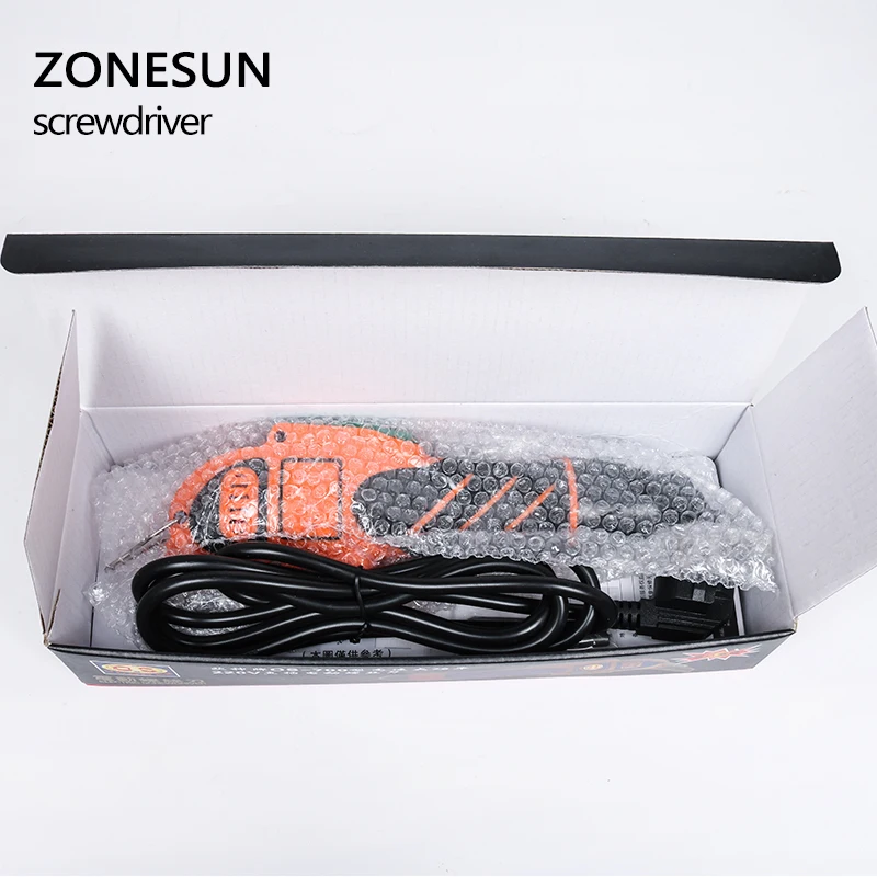 ZONESUN 電気スクリュードライバーハンドヘルド Barly など充電器トルク電動ドライバー 220 ボルト