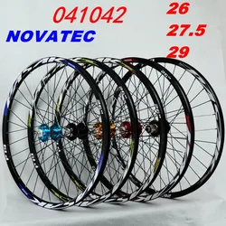 MTB Novatec 041042 Sealed Bearing 26/27.5/29 Inch Mountain Bike Wheelset Off-road Bicycle Wheel Rim