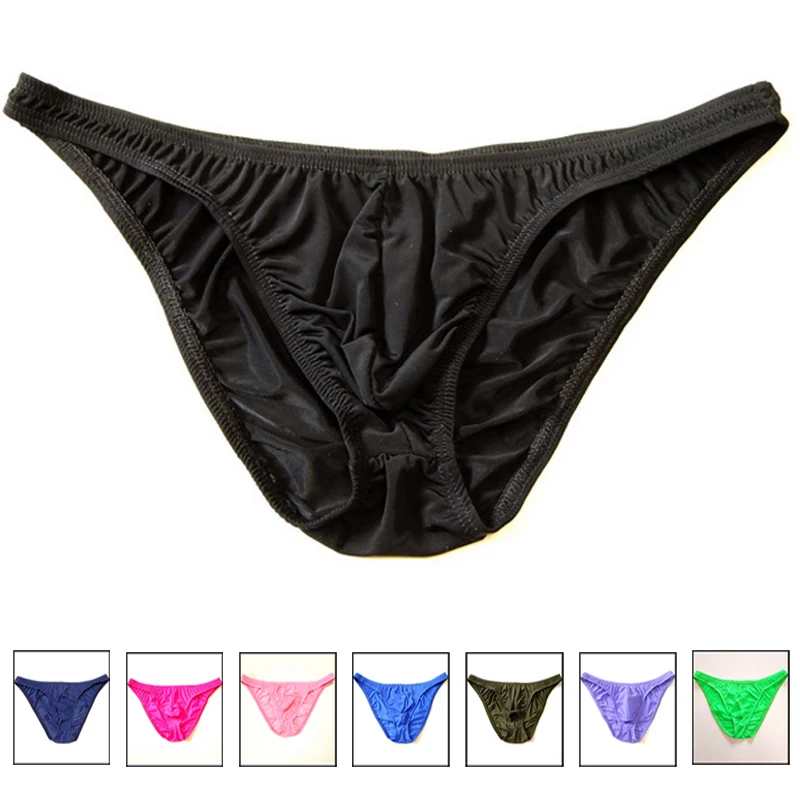 2019 new hot sexy U Convex Briefs Men Slip Sexy Solid Men\'s Underwea mens underwear briefs jockstrap gay underwear sissy