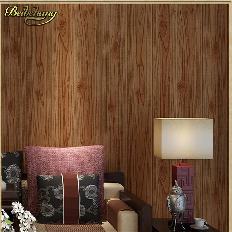 

beibehang papel de parede,Imitation wood wallpaper retro the living room stereo wooden Bar Cafe,wallpaper for walls 3 d