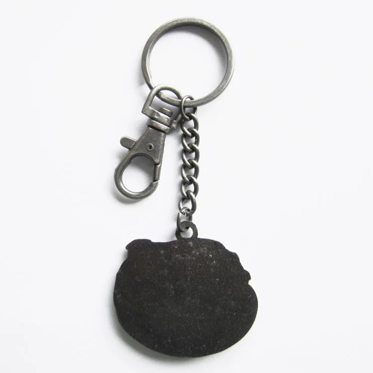 New Vintage Hero Fire Fireman Firefighter Metal Charm Pendant Key Ring Key Chain KEYRING-3D039