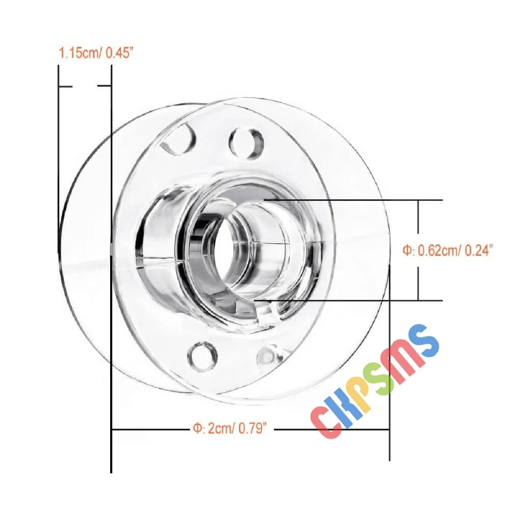 25 sztuk plastikowe szpule dla PFAFF ambition 1.0 1.5 kreatywny 1.5 paszport 2.0 3.0 # KP-19208