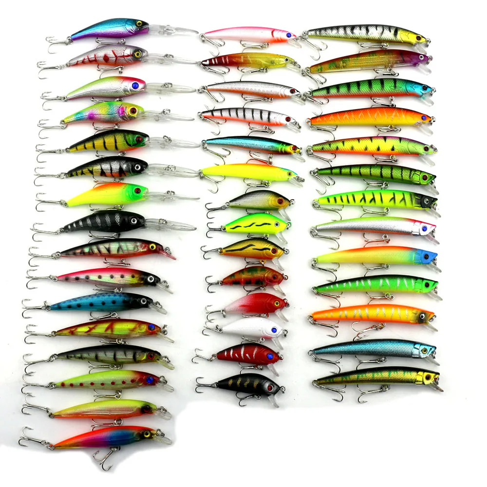 

2016 New Minnow Artificial Fishing Set popper Crank Lure Small Lure lures swimbait fish japan wobbler kit de pesca sports