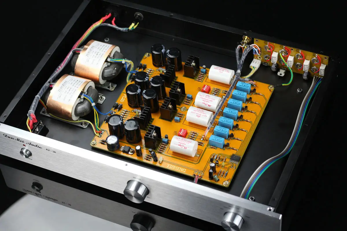 Imagem -06 - Zerozone-classe a Fet Pré-amplificador Base na Passagem 2.0 Hi-end Single-ended Classe a Pré-amplificador L740