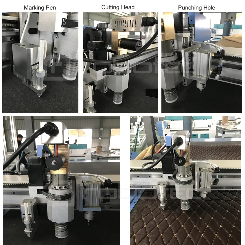 2516 CNC oscillating knife cutting machine/ vibrating cutter for sale