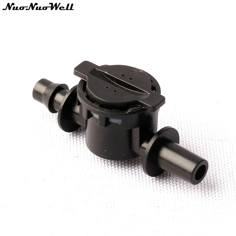 

10pcs Hang Anti-drip Device Drip-proof Water Shut Off Irrigation Valve For Greehouse Micro Irrigation 4/7mm Hose Water Fitting