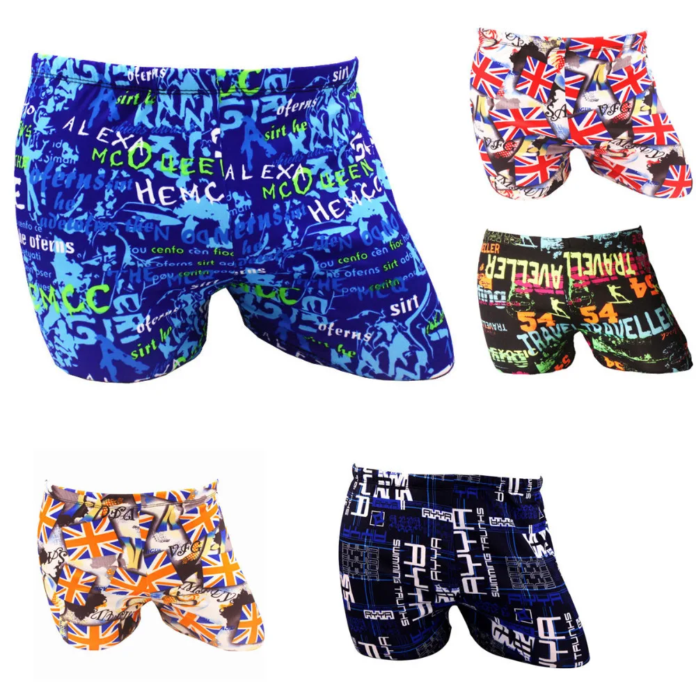 Men Swim Short Beach Pants Swimwear Swimming Trunks Surfing Sports Shorts