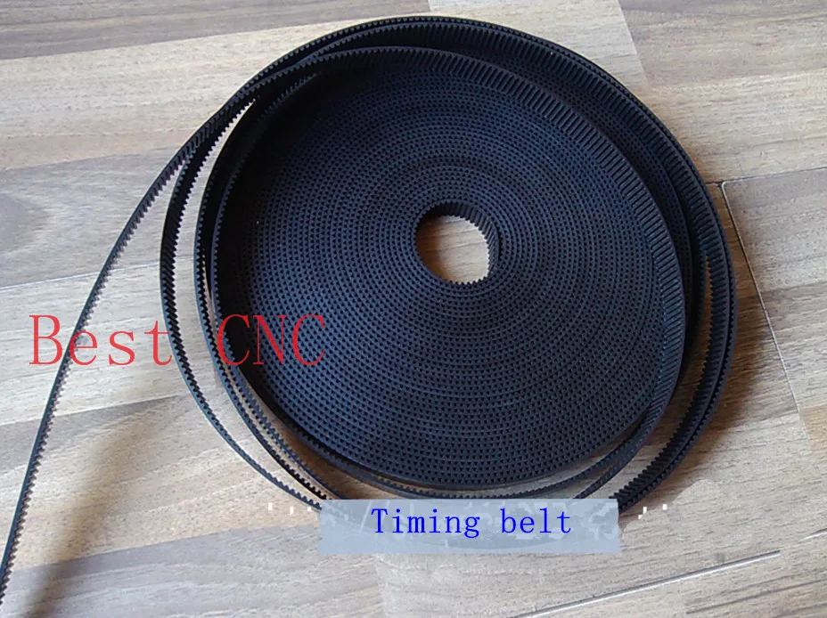 

High Quality 5 Meters Rubber HTD 3M Timing Belt width 10mm with fiberglass core HTD3M Open ended Timing pulley for CNC machine