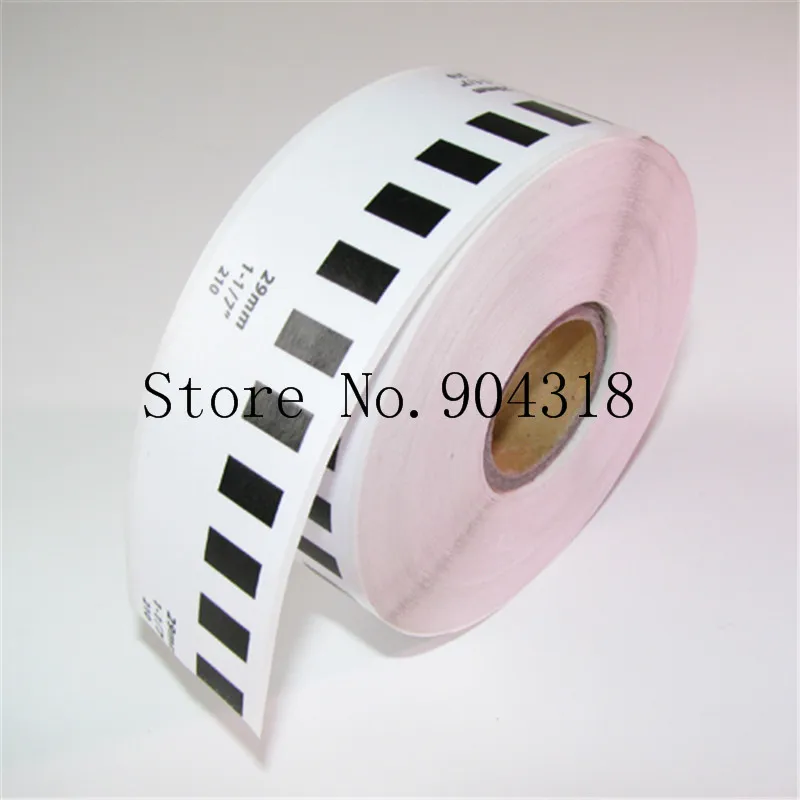 4 x Rolls Brother DK 22210 DK-22210 DK2210 Compatible Continuous Labels  29mm x 30.48m QL-570 580 700 800 1050 1060 1110