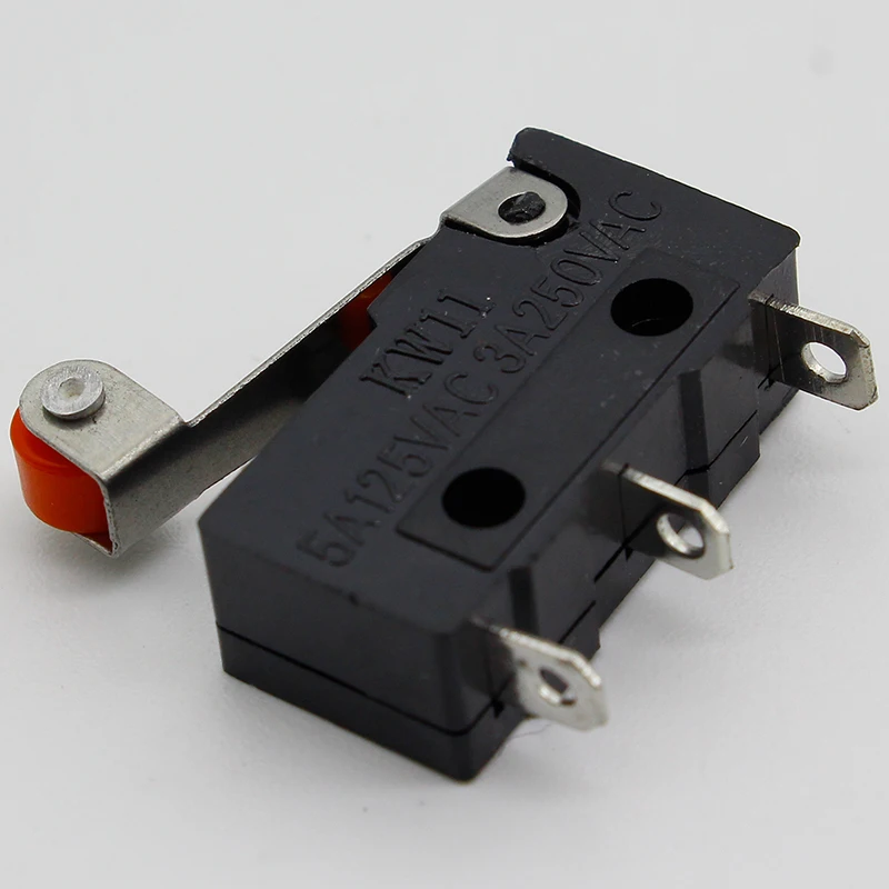 10 x Roller Lever Arm PCB Terminals Micro Limit Normal Close/Open Switch KW Switches 5A Favorable Price