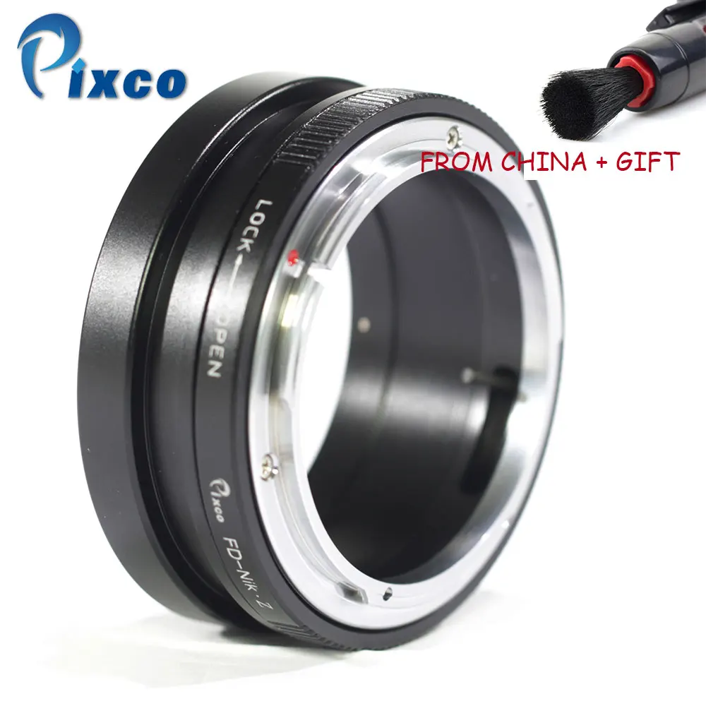 Pixco For Canon FD-Z6 Z7 Mount Lens to Suit for Nikon Z Mount Camera Adapter Ring, For Nikon Z6 Z7