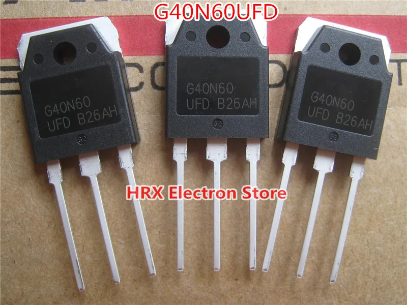 New Original Import SGH40N60UFD G40N60UFD G40N60 TO247 600V 70A  IGBT 10PCS/LOT