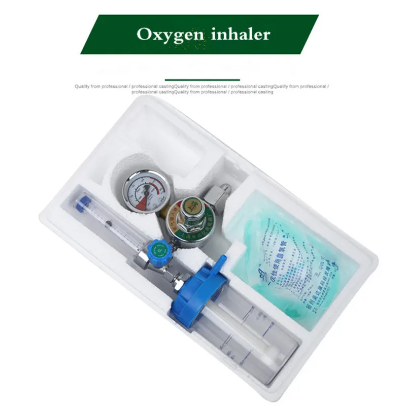 Pressure Regulators O2 Medical oxygen meter Medical pressure reducing valve Oxygen inhaler G5/8